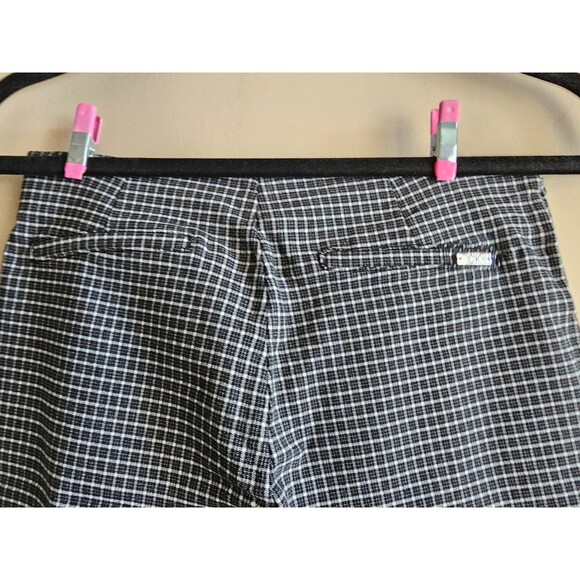 NWOT Calvin Klein black Houndstooth pattern Women's Stretch Pants,sz 8 - Picture 3 of 5